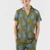 Chelsea PeersPEACOCK BUTTON UP - Pyjamas - Khaki 2 Chelsea PeersPEACOCK BUTTON UP - Pyjamas - Khaki -Stil och Komfort Butik f7dbf7c2439945d087cb9c9de716a697