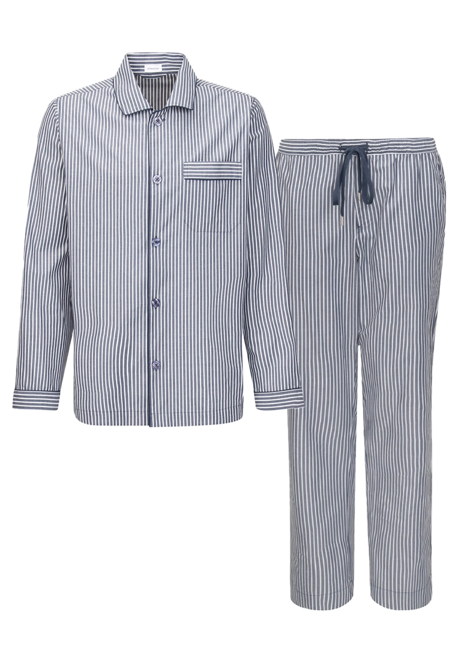 SeidenstickerWEB LANG CLASSIC SET - Pyjamas - Navy 8 SeidenstickerWEB LANG CLASSIC SET - Pyjamas - Navy - Bild 6