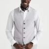 WE FashionSLIM FIT MET STRETCH - Kostymväst - Grey -Stil och Komfort Butik f9ee5cda87cb4db4934d63b91d044999